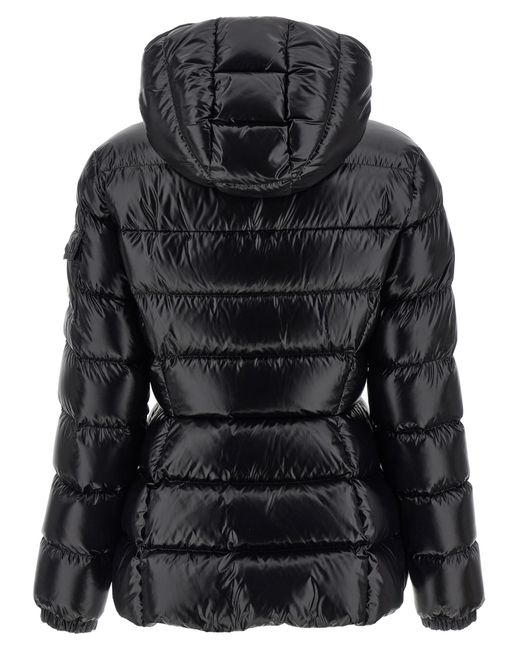 Moncler Black Barante Hooded Short Down Jacket