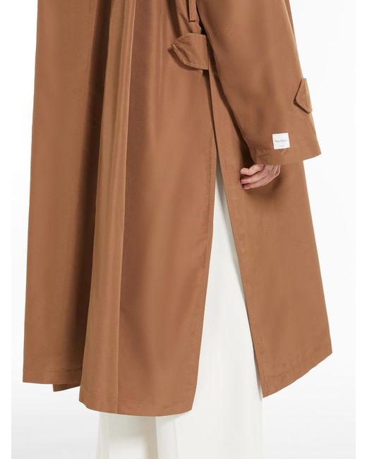 Max Mara Brown Hooded Casual Jacket