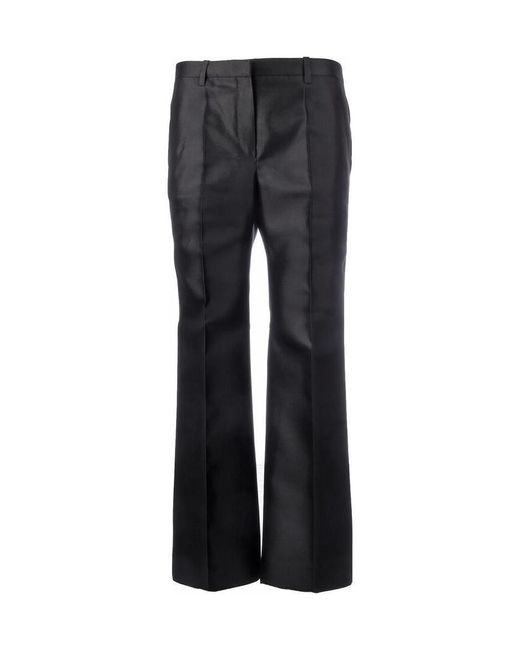 Givenchy Black Wide-Leg Tailored Trousers