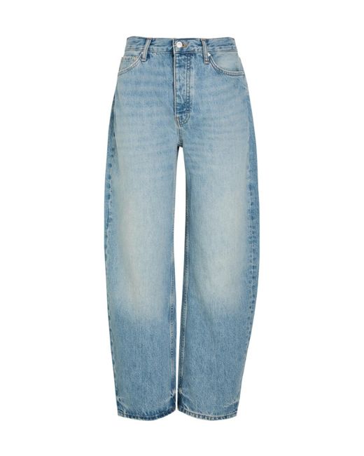 Anine Bing Blue Belt Loop Jeans