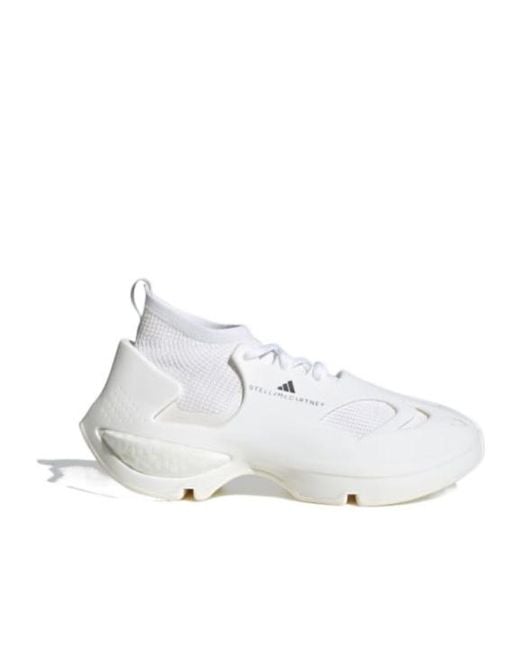 Adidas By Stella McCartney White Sportswear Lace-Up Sneakers for men
