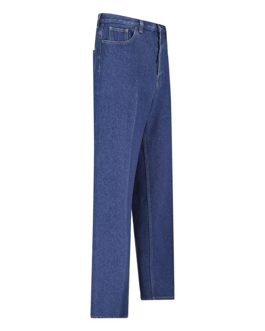 Valentino Blue Regular-Fit Straight Leg Jeans for men