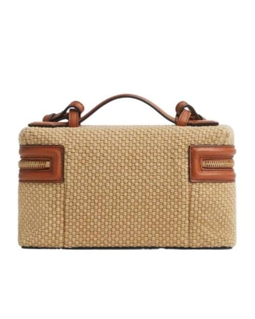 Bottega Veneta Brown Bang Bang Vanity Case