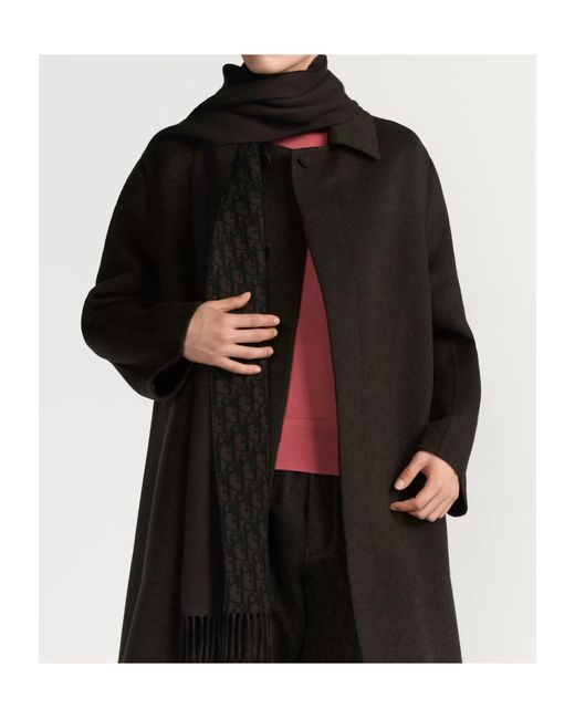 Dior Multicolor Oblique Double-Sided Scarf for men