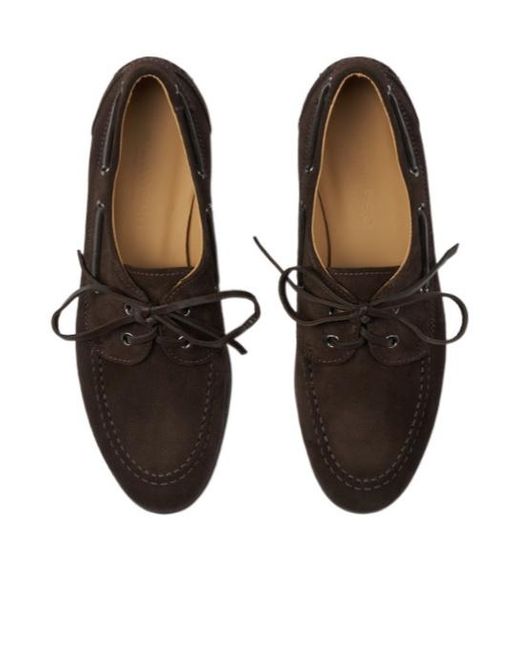 Scarosso Brown Ginevra Lace-Up Shoes