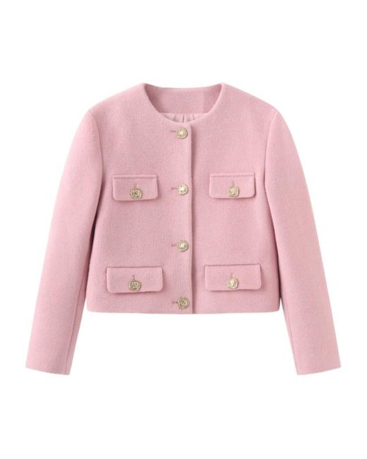 Marissa Chiara Pink Long Sleeve Jacket