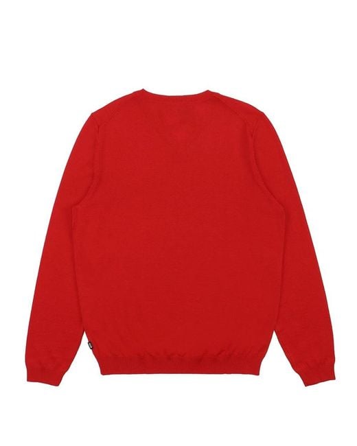 Boss Red Round-Necked Logo Sweater for men
