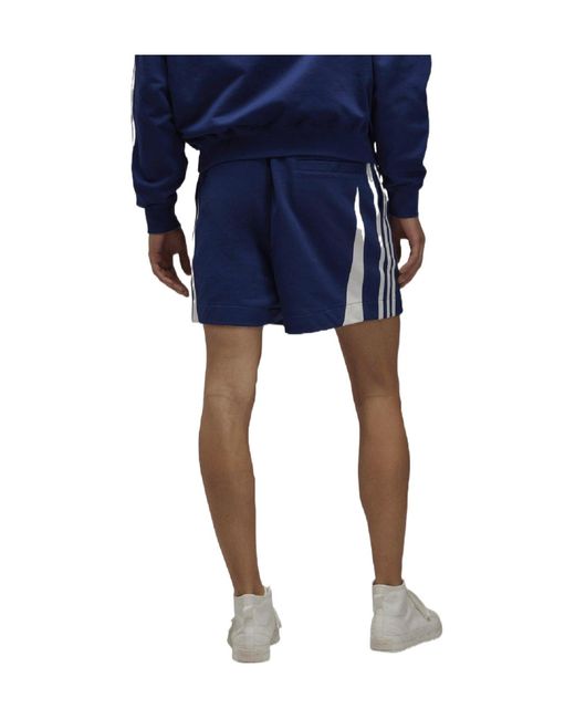 Y-3 Blue Slim-Fit Shorts for men