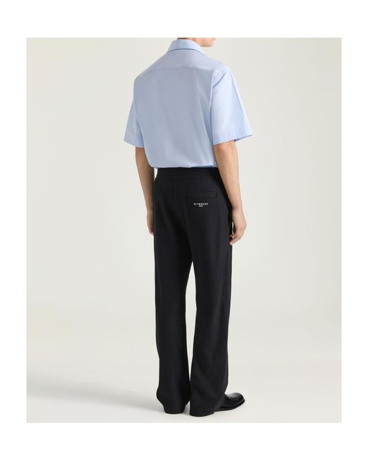 Givenchy Black Elastic-Waist Pants for men