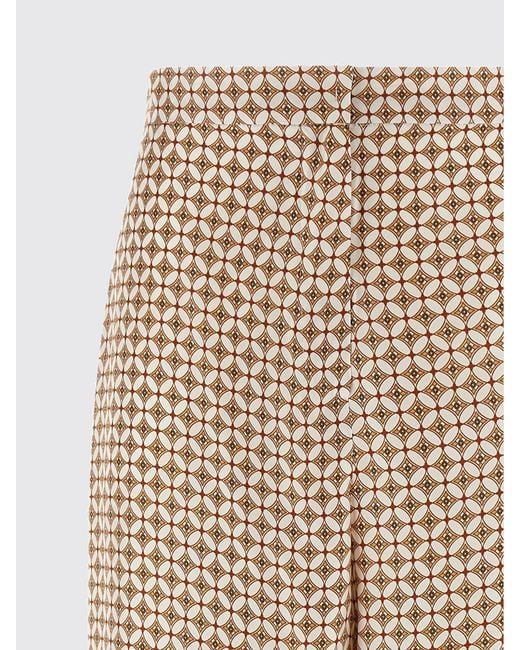Max Mara Natural Studio Mstottelia Printed Wide-Leg Pants