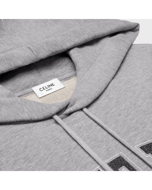 Céline Gray Oversized Sweatshirt
