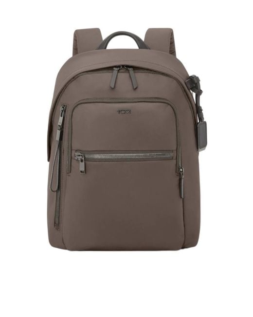 Tumi Brown Halsey Backpack for men