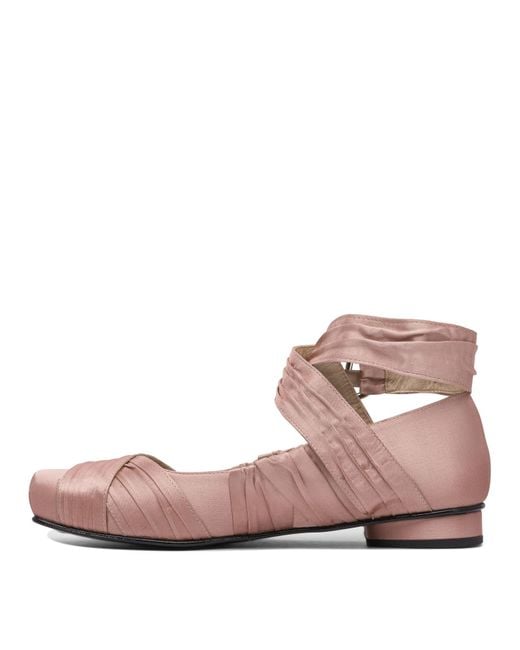 Alohas Pink Volant Ballet Flats