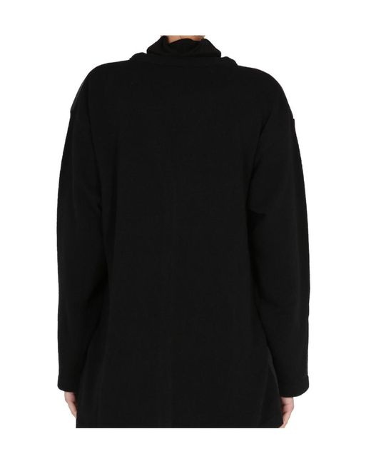 Aspesi Black V-Neck Buttoned Cardigan