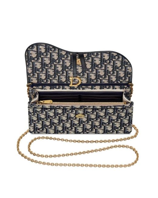 Dior Black Saddle Pouch