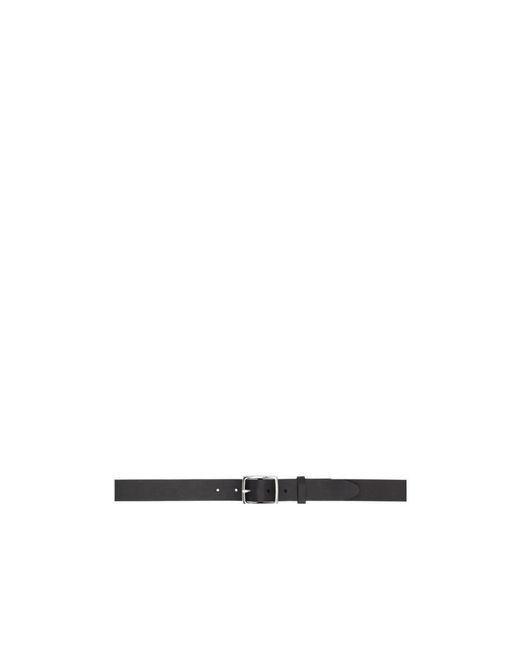 Rag & Bone White Logo Buckle Belt