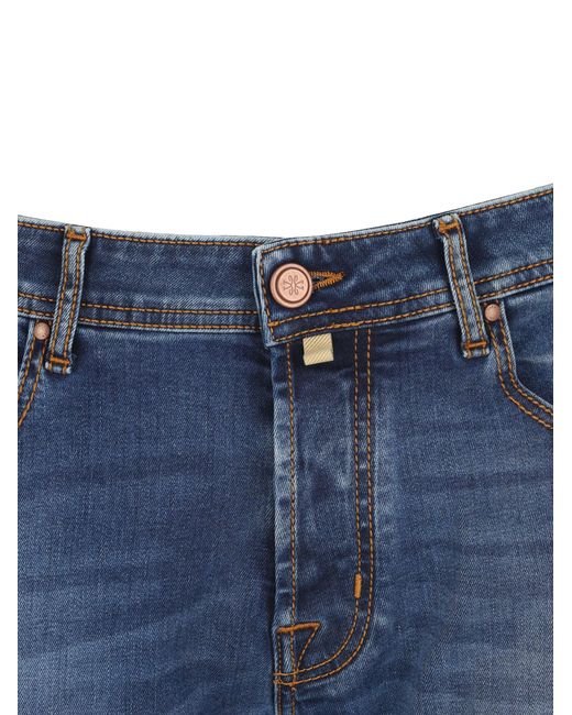 Jacob Cohen Blue Slim-Fit Jeans for men