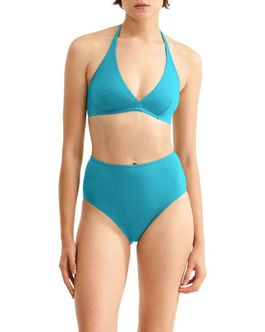 Eres Blue Triangle Bikini