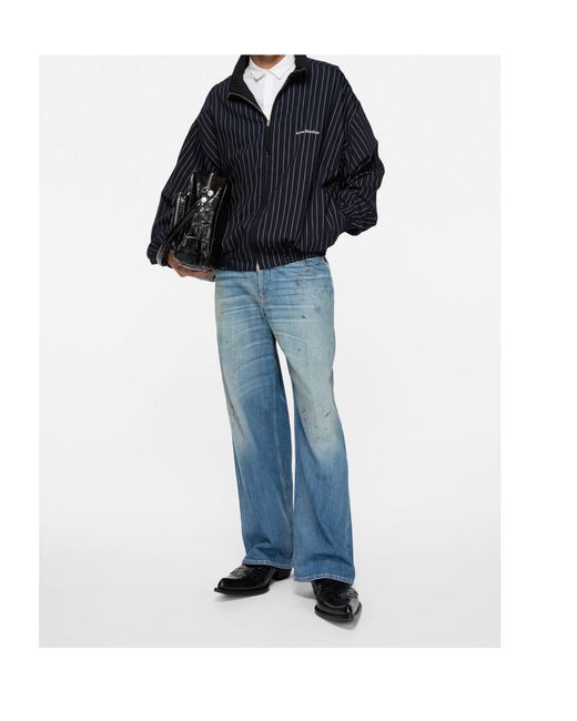 Acne Blue 1981 Loose Fit Jeans for men