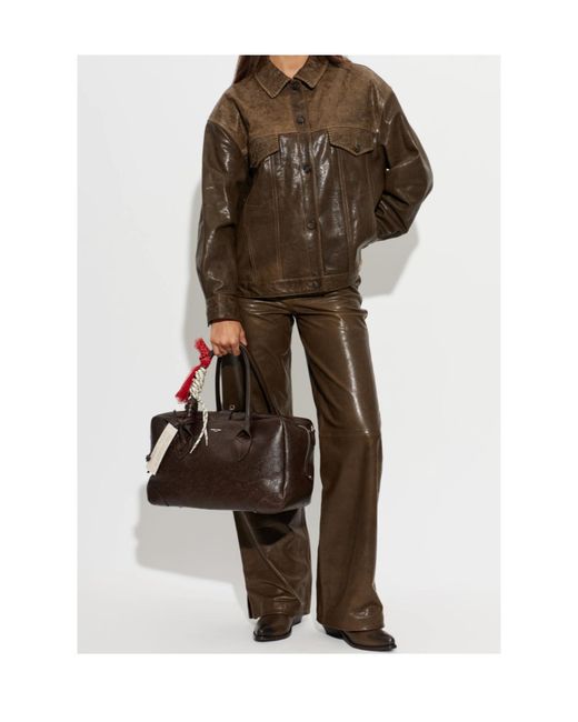 Golden Goose Deluxe Brand Brown Wish Star Boots