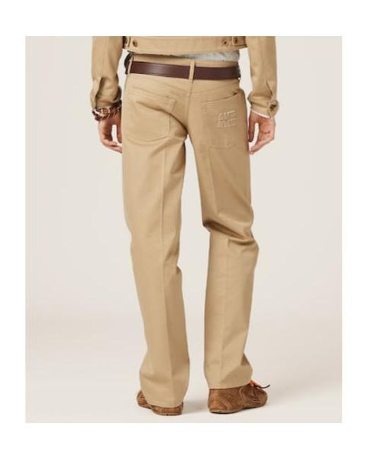 Miu Miu Natural Chino Pants