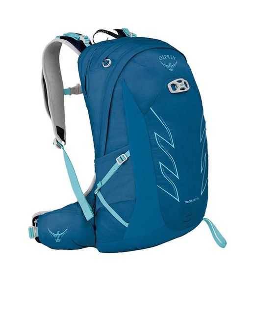 Osprey Blue Zippered Backpack for men