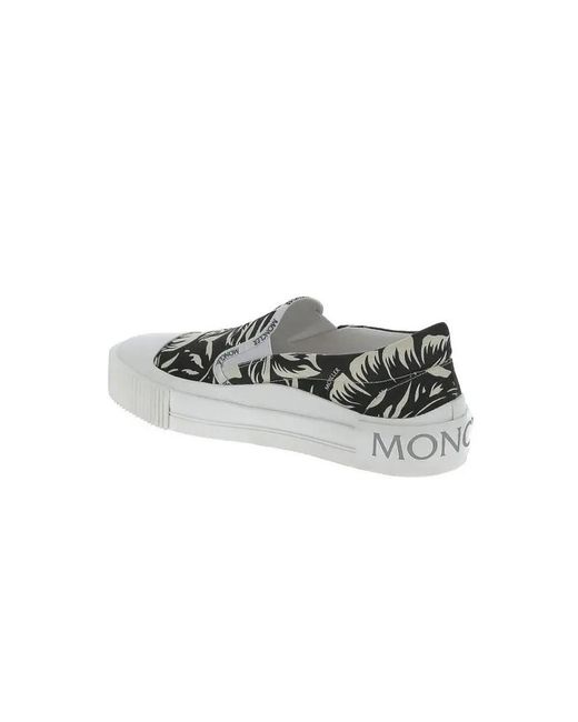 Moncler Multicolor Logo Slip-On Sneakers for men