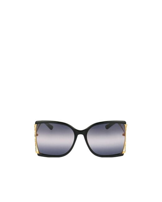 Gucci Multicolor Butterfly-Shaped Sunglasses