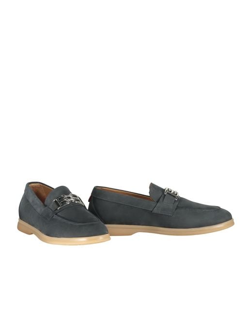 Bally Black Round-Toe Loafers for men