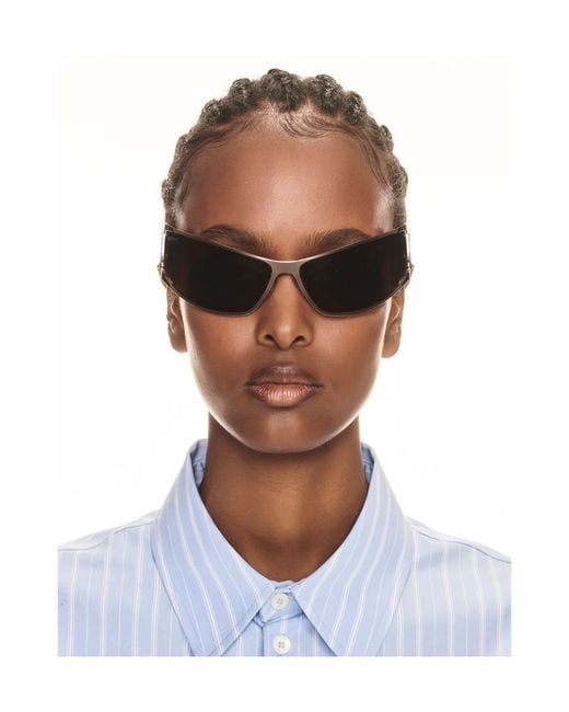 Off-White c/o Virgil Abloh Multicolor Luna Wraparound Frame Sunglasses for men