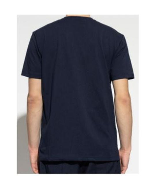 Iceberg Blue Logo Plaque Crewneck T-Shirt for men