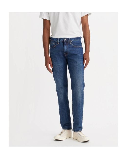 Levi's Blue 502 Taper Authentic Soft Jeans for men