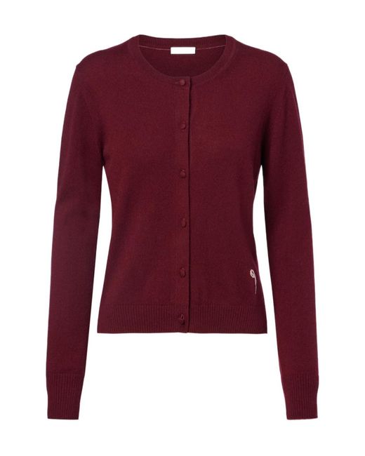Erdem Embroidered Cashmere And Wool Cardigan