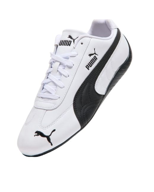 PUMA White Speedcat Full Leather for men