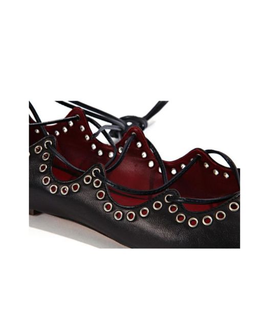 Isabel Marant Black Leo Strap Sandal