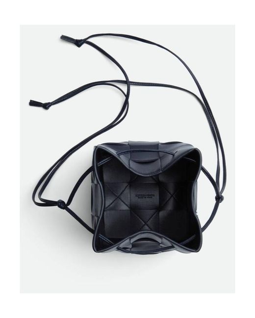 Bottega Veneta Blue Small Rope Bucket Shoulder Bag