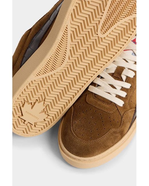 DSquared² Brown Rider Sneakers for men