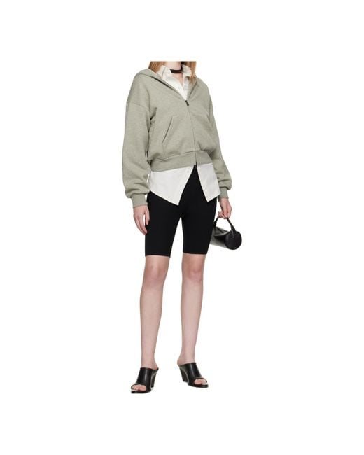 Fear Of God Black Ribbed Knitted Shorts