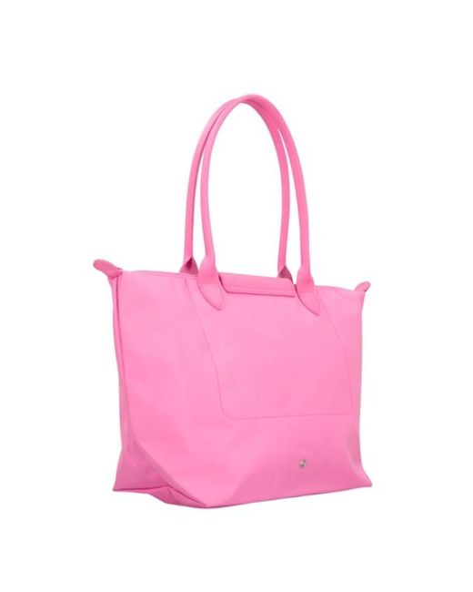 Longchamp Pink Double Handle Shoulder Bag