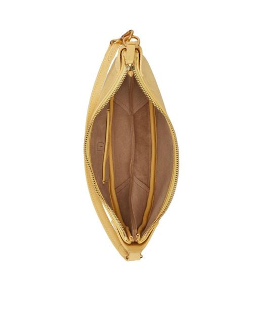 Polo Ralph Lauren Metallic Calfskin Shoulder Bag