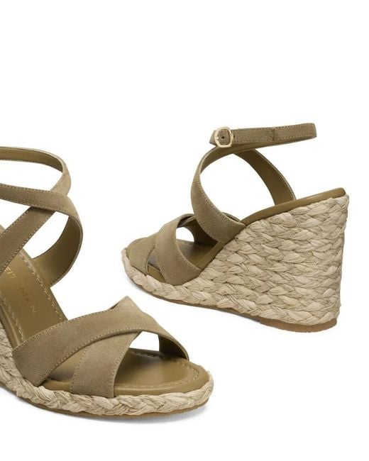 Stuart Weitzman Metallic Alyssa Wedge