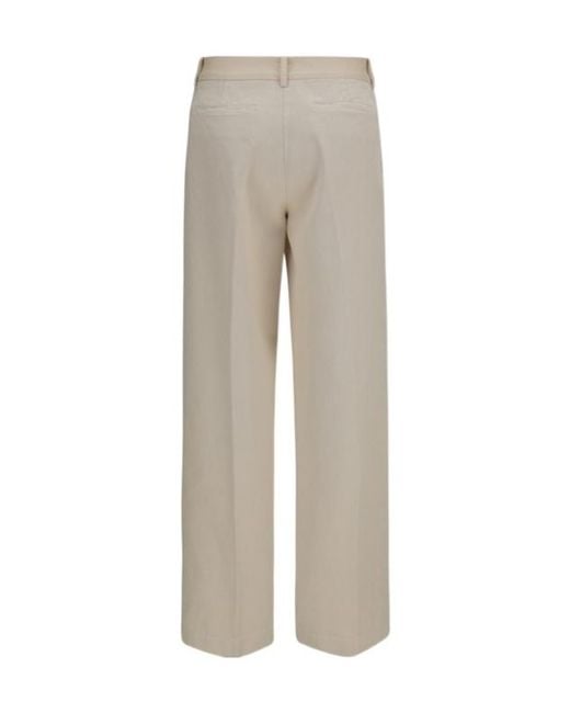 Forte_forte Gray Wide-Leg Chino Pants