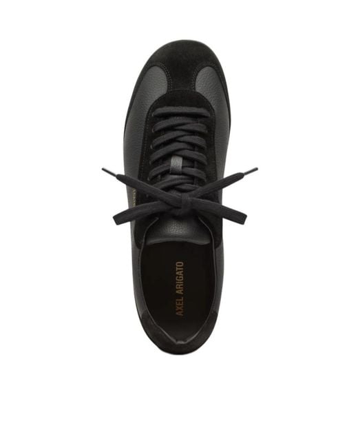 Axel Arigato Black Zane Panelled Sneakers for men