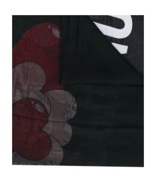 Moschino Black Teddy Scarf