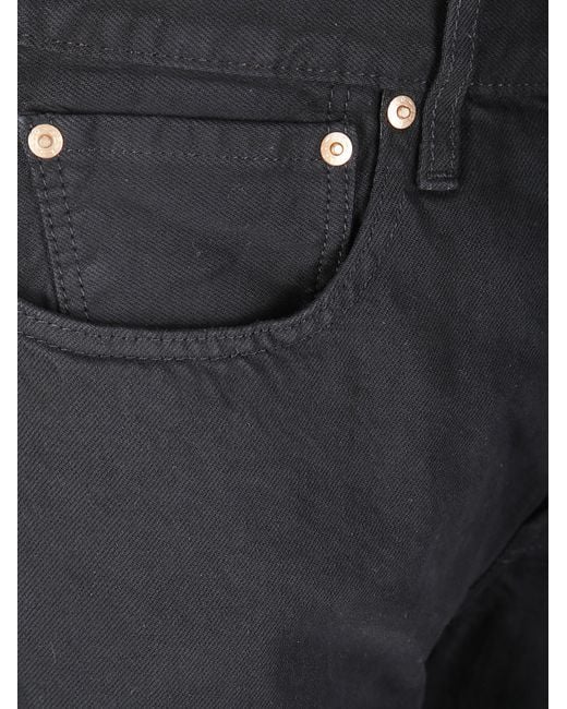 Levi's Blue 501 Logo Patch Straight Leg Jeans for men