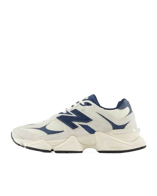 New Balance Blue 9060 Panelled Sneakers for men