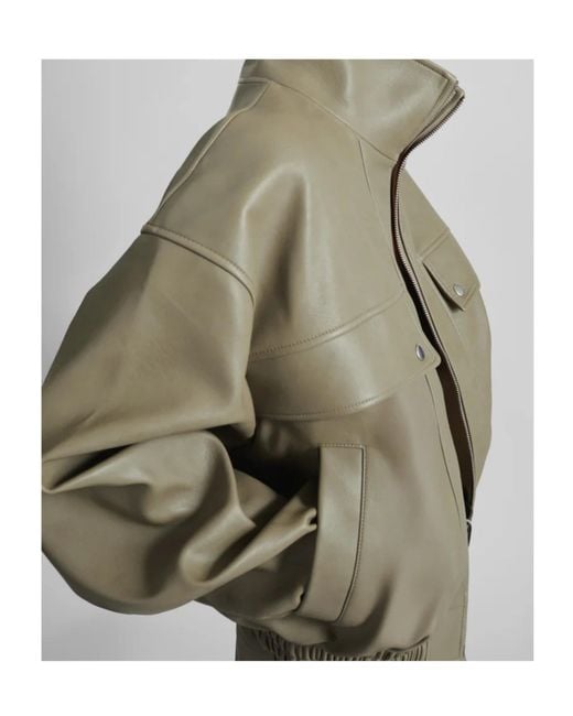 Frankie Shop Green Bomber Jackets