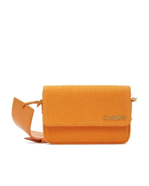Jacquemus Orange Le Carinu Shoulder Bag