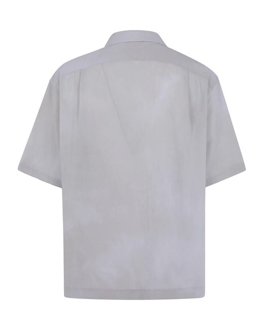 Ziggy Chen Gray Button-Up Shirt for men