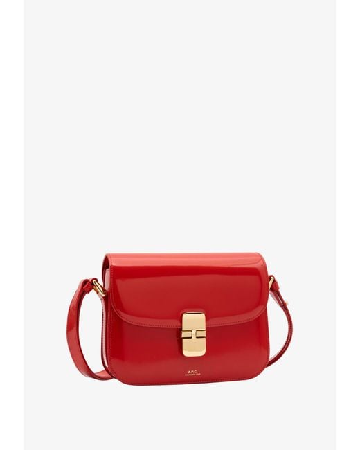 A.P.C. Red Grace Small Bag